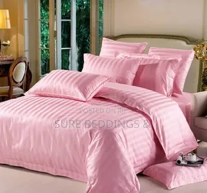 Synthetic Stripped Bedsheets