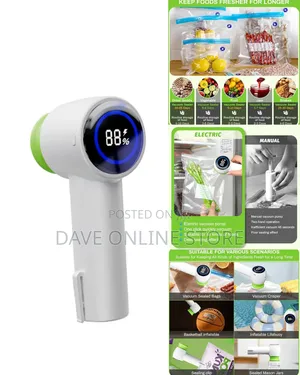 Handheld Multifunctional Electric Sealer Vacuum Sealer
