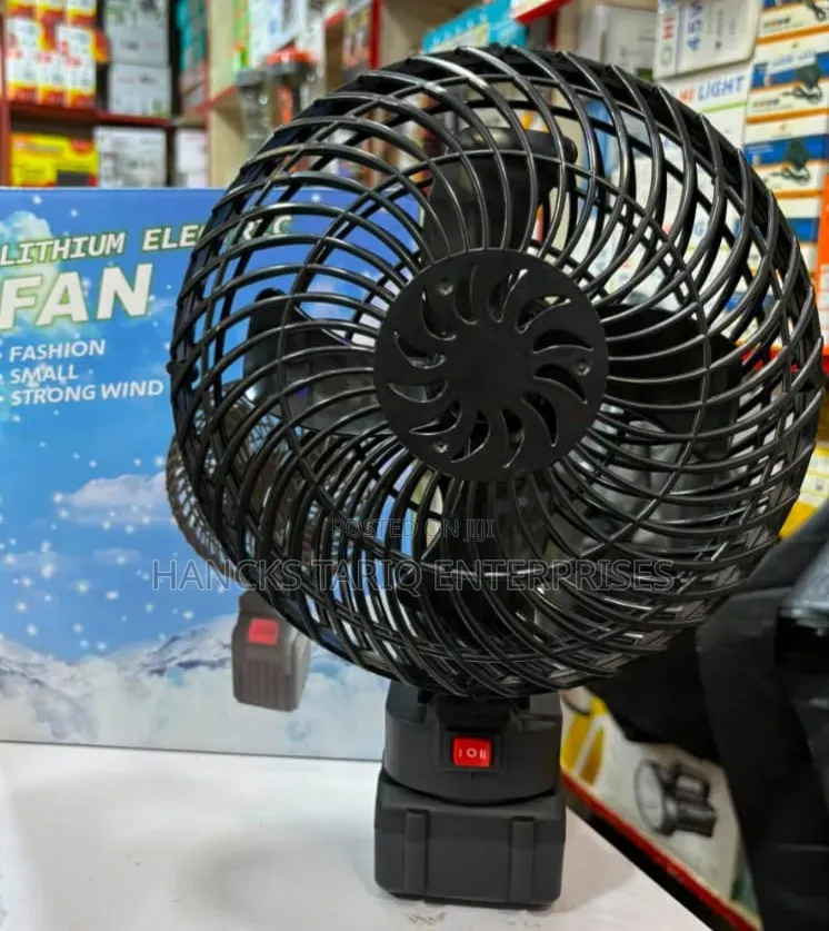 Portable Lithium Electric Fan.