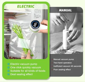 Handheld Multifunctional Electric Sealer Vacuum Sealer