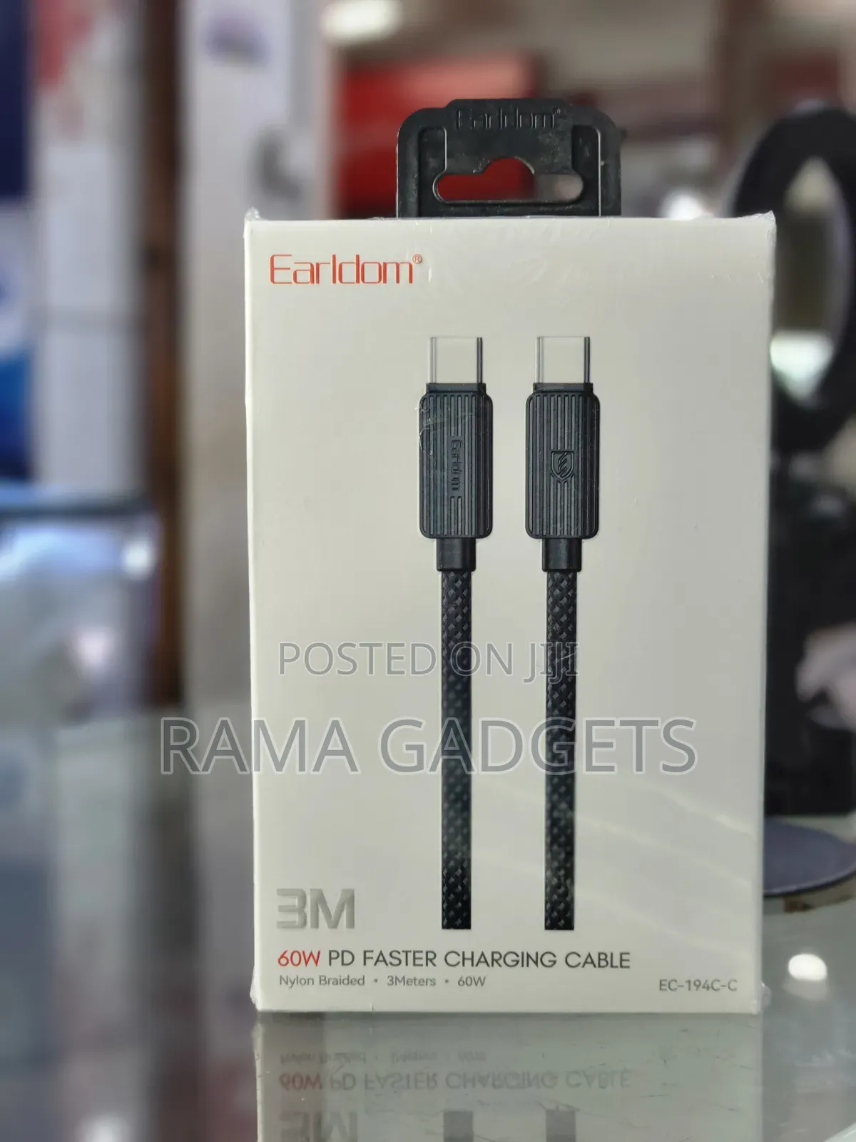 Earldom EC-194C-C Charger Is a 3-Meter Long Cable