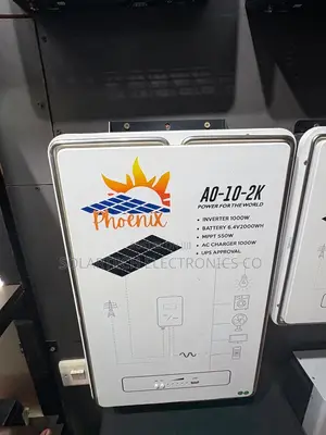 Phoenix 2000Wh 1000W All in One Solar Power Backup System