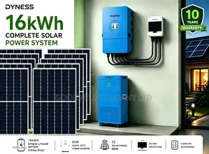 16kwh 8kva 48v Dyness Hybrid Complete Solar System