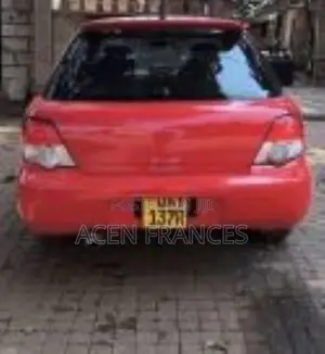 Subaru Impreza 2003 Red