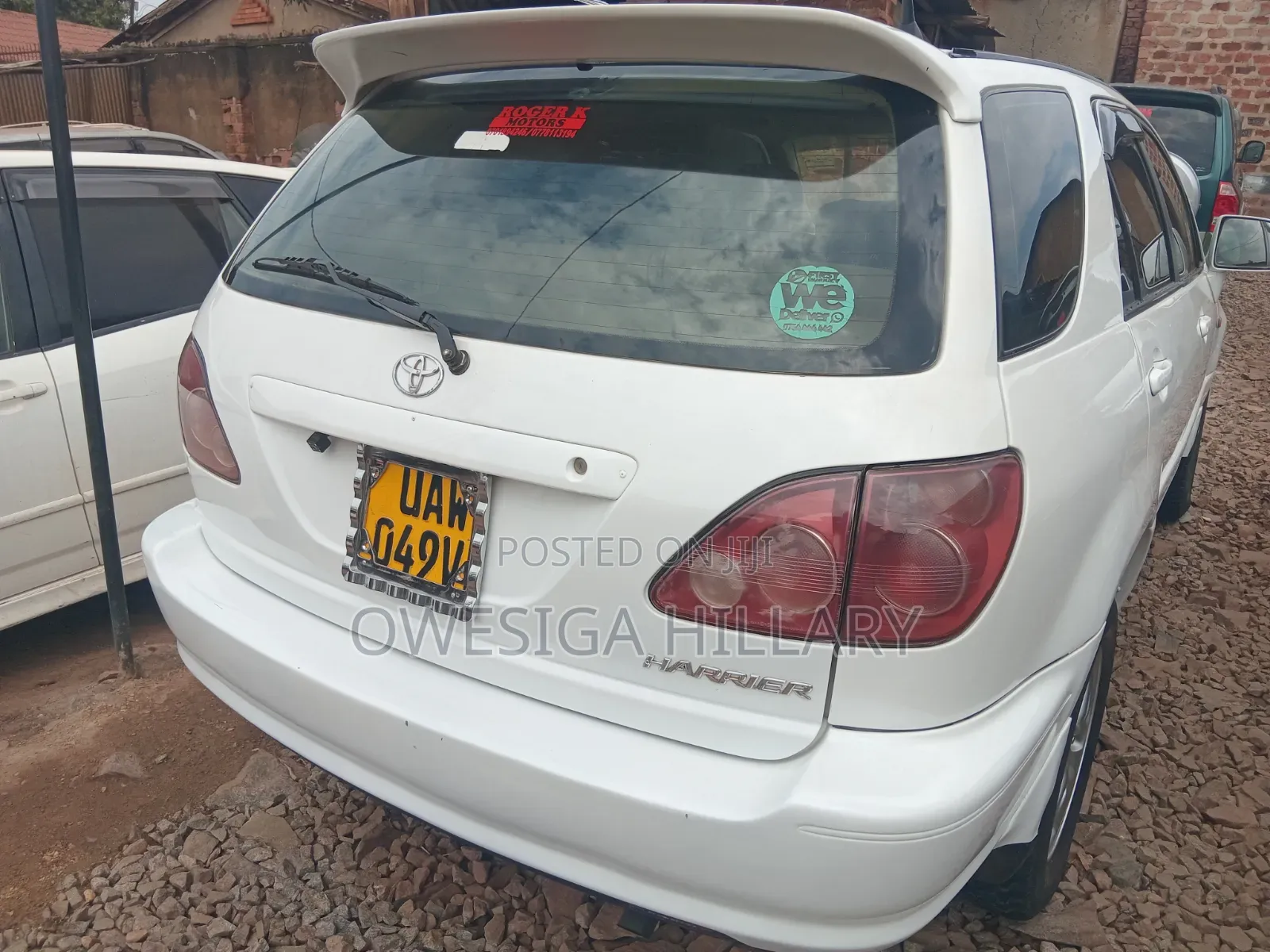 Toyota Harrier 2008 White