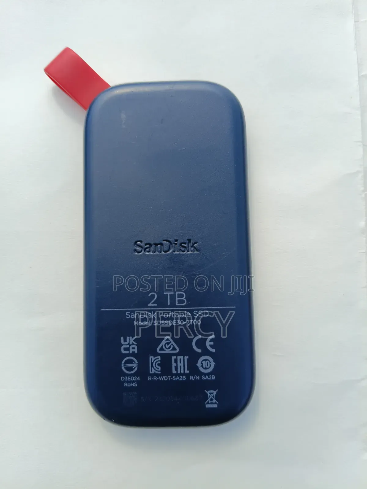 Sandisk Portable SSD Hard Disk 2TB