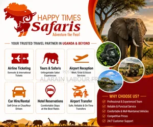 Tours , Safaris, Car Rental, Hotel Reserv, Airport Pick-Ups