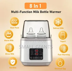 8-in-1 Fast Milk Warmer With Timer