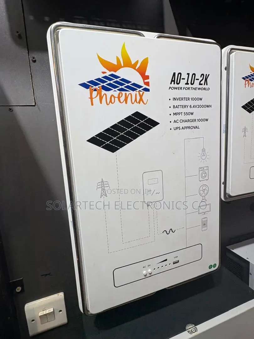 Phoenix 2kWh Home Backup Power Supply With MPPT Charger 312Ah