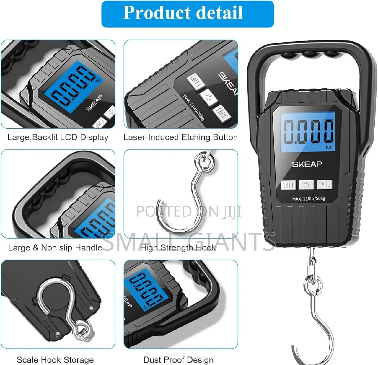 Digital Fish Scale Hanging Scale