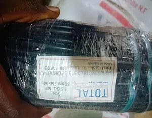Flexible Cable 1.5mm/3cores Black Colour.