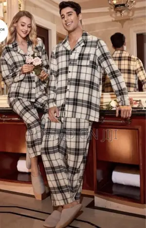Checked Pajamas for Adults