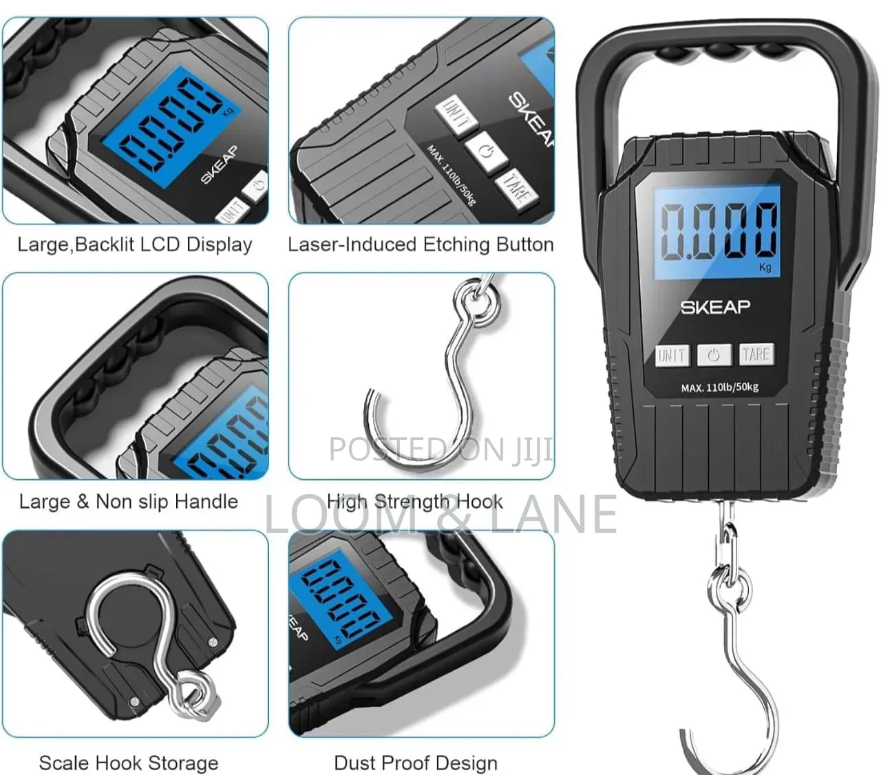 Digital Fish Scale Hanging Scale