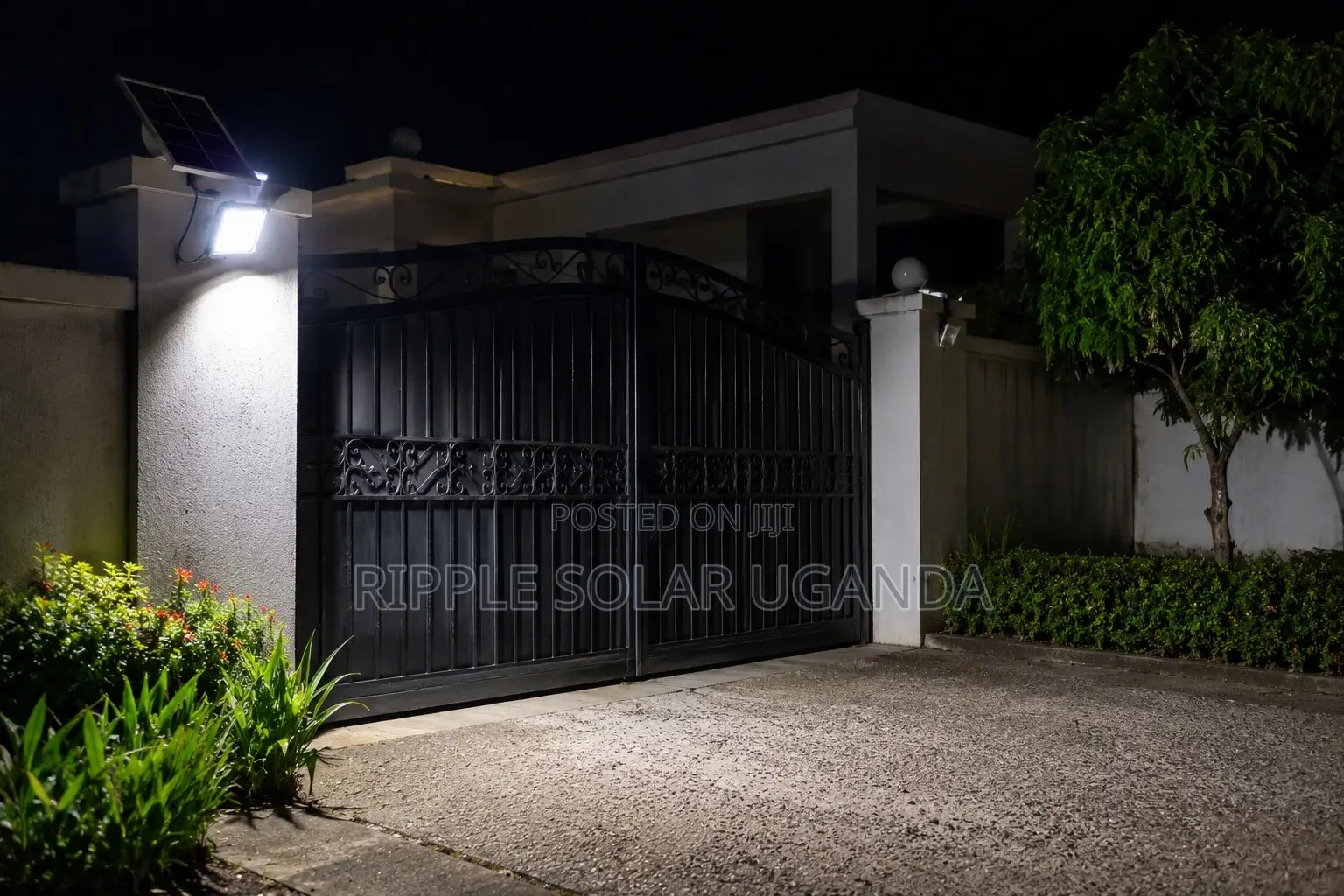 300w Solar Flood Light Waterproof Outdoor Security Lamp With Remote