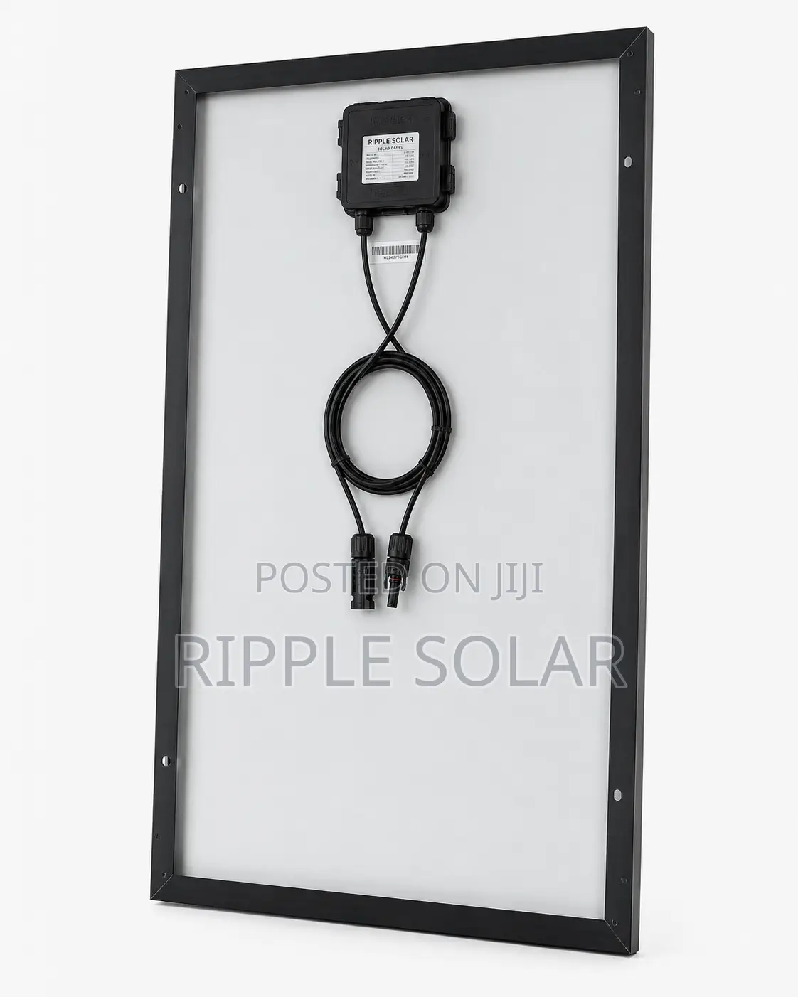 150W Black Monocrystalline Solar Panel
