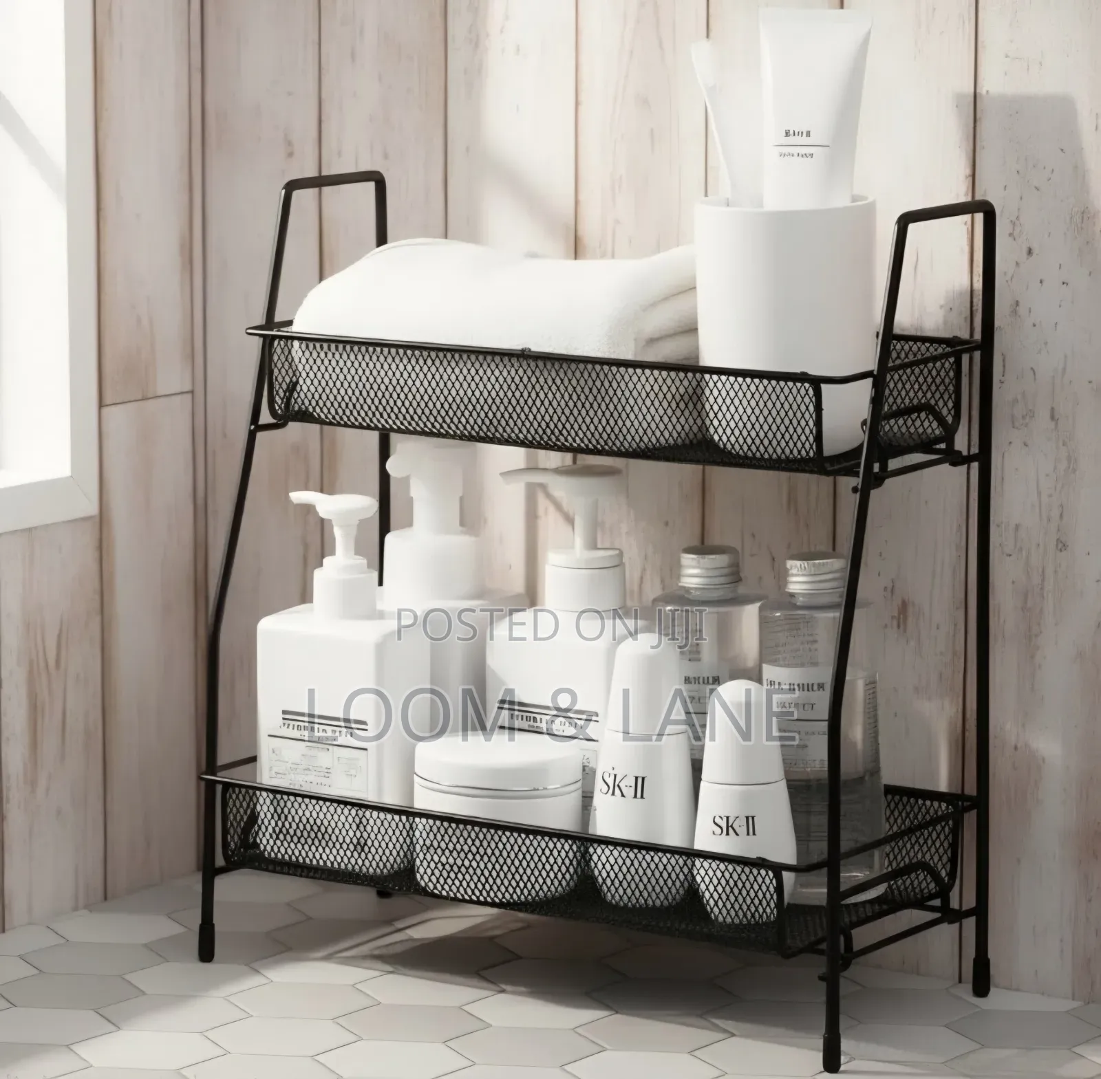 2-Tier Countertop Multifunctional Organizer