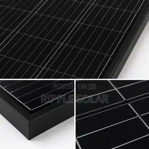 150W Black Monocrystalline Solar Panel