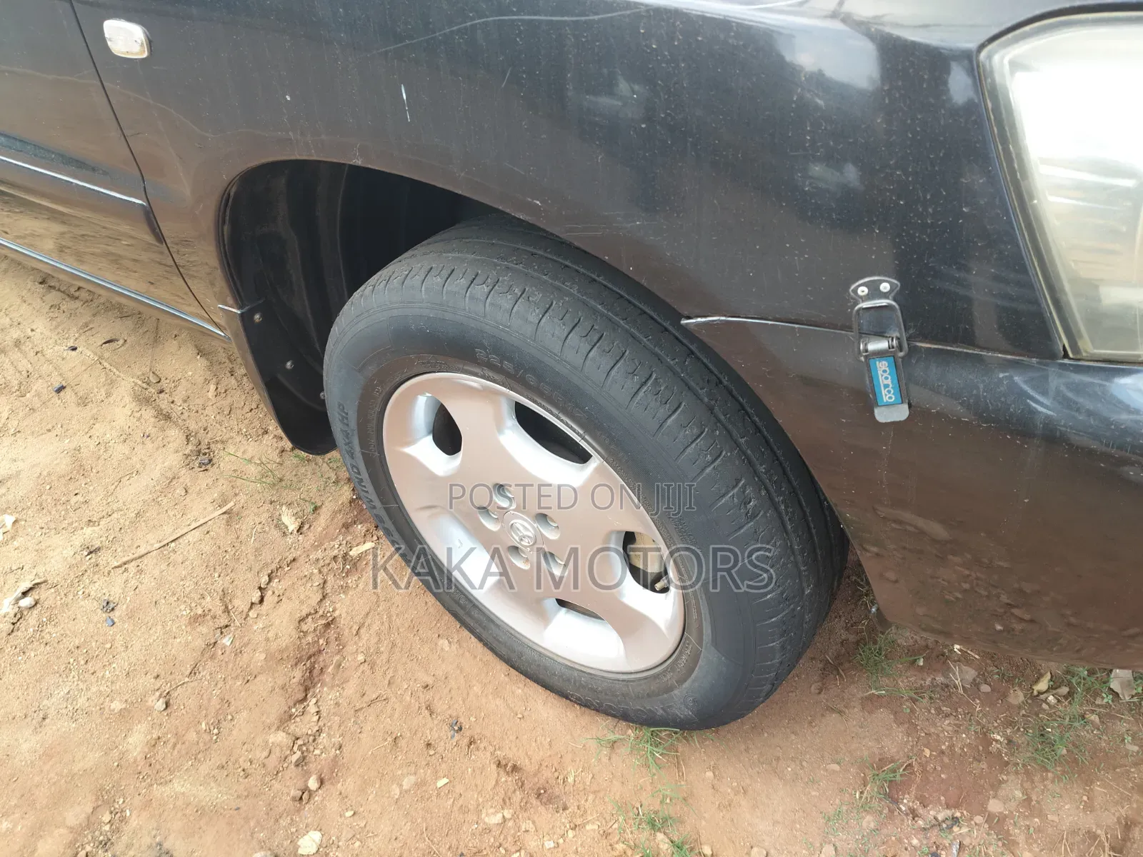 Toyota Kluger 2007 Black