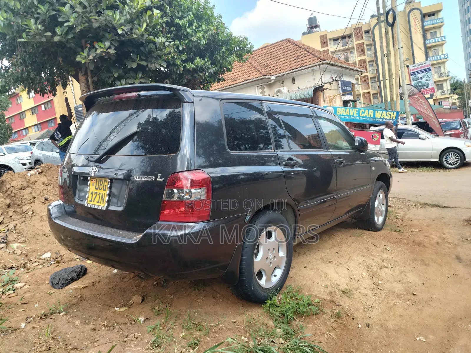 Toyota Kluger 2007 Black