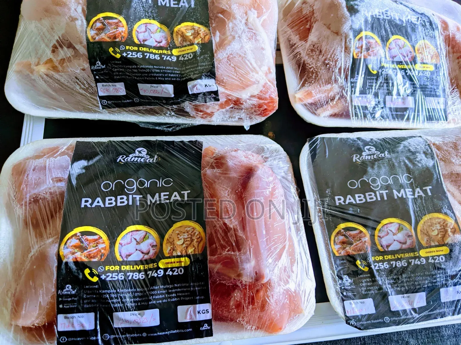Premium Whole Rabbit Meat