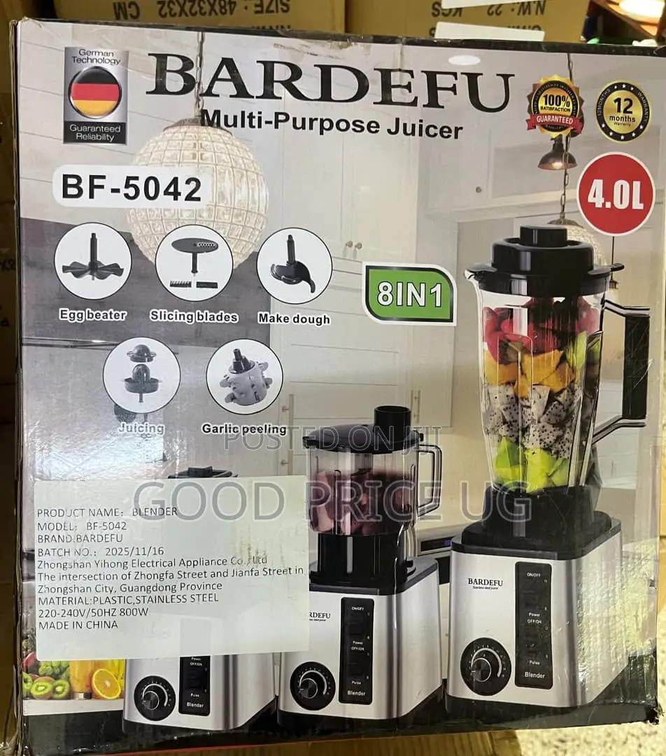 BARDEFU Multi-Purpose Juicer and Blender (Model BF-5042)