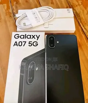 New Samsung Galaxy A07 5G 128 GB Black