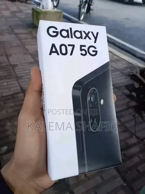 New Samsung Galaxy A07 5G 128 GB Black