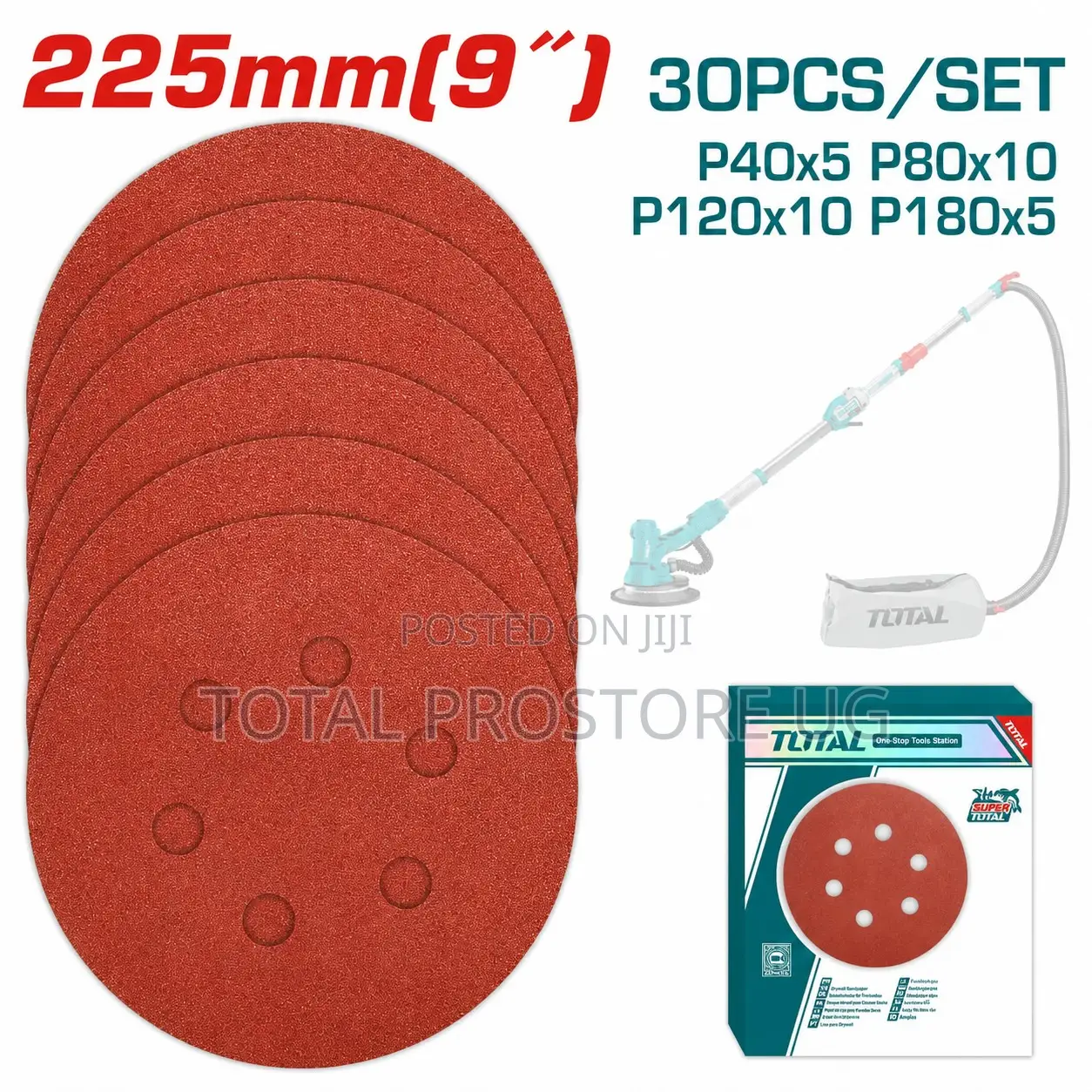 Sanding Sheet for Random Orbital Sander 225mm(9").