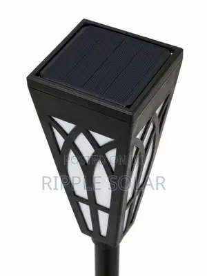 3W Solar Garden Lantern – Flickering Flame Light