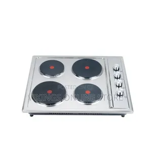 Built-in Electric Hob 4 Electric Hot Plate Auto Ignition Built In