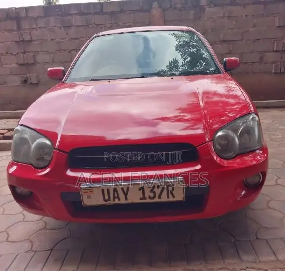 Subaru Impreza 2003 Red
