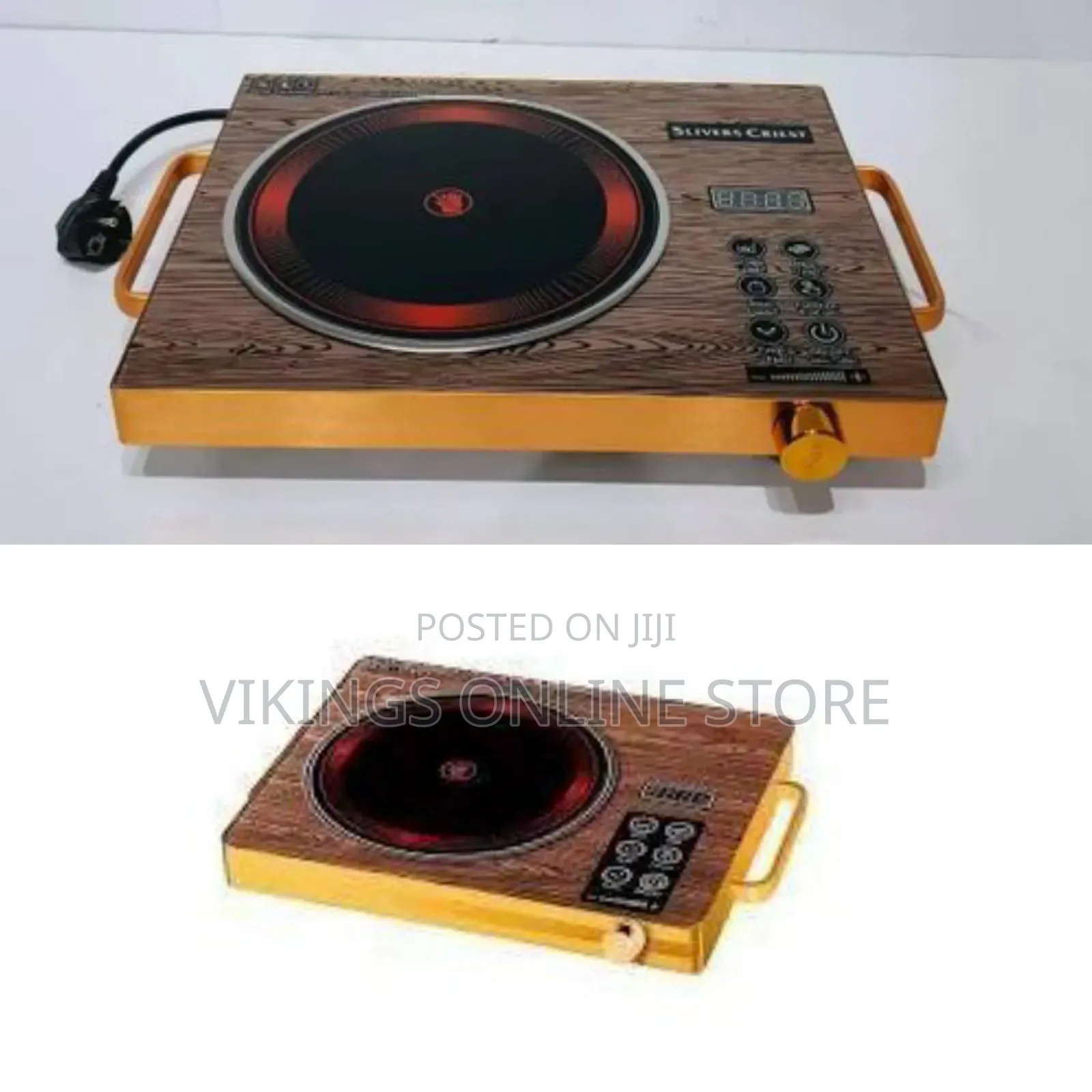 Multi-Desk Plugged Hot Plate 1h Single Burner Electric Ceramic
