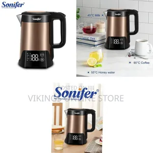Sonifer SF-2098 Stainless Steel Smart Digital Led Touch Base Cordless