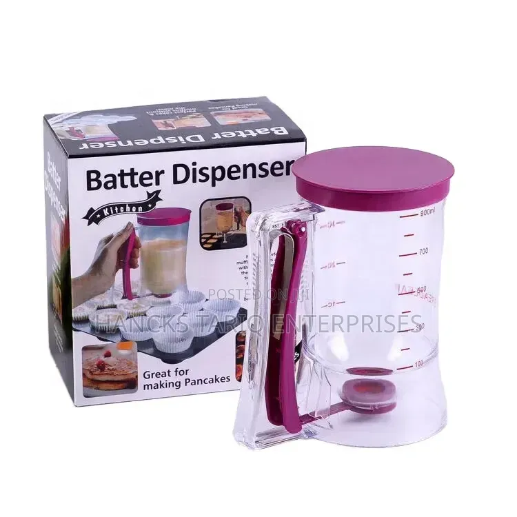 Handheld Plastic Batter Dispenser.