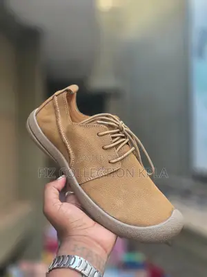 Premium Original Clarks Brown Lace-Up Shoes