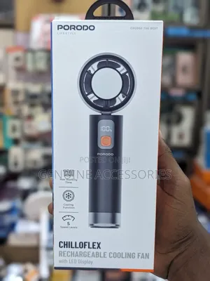 Porodo Chillo Flex Portable Handheld Fan