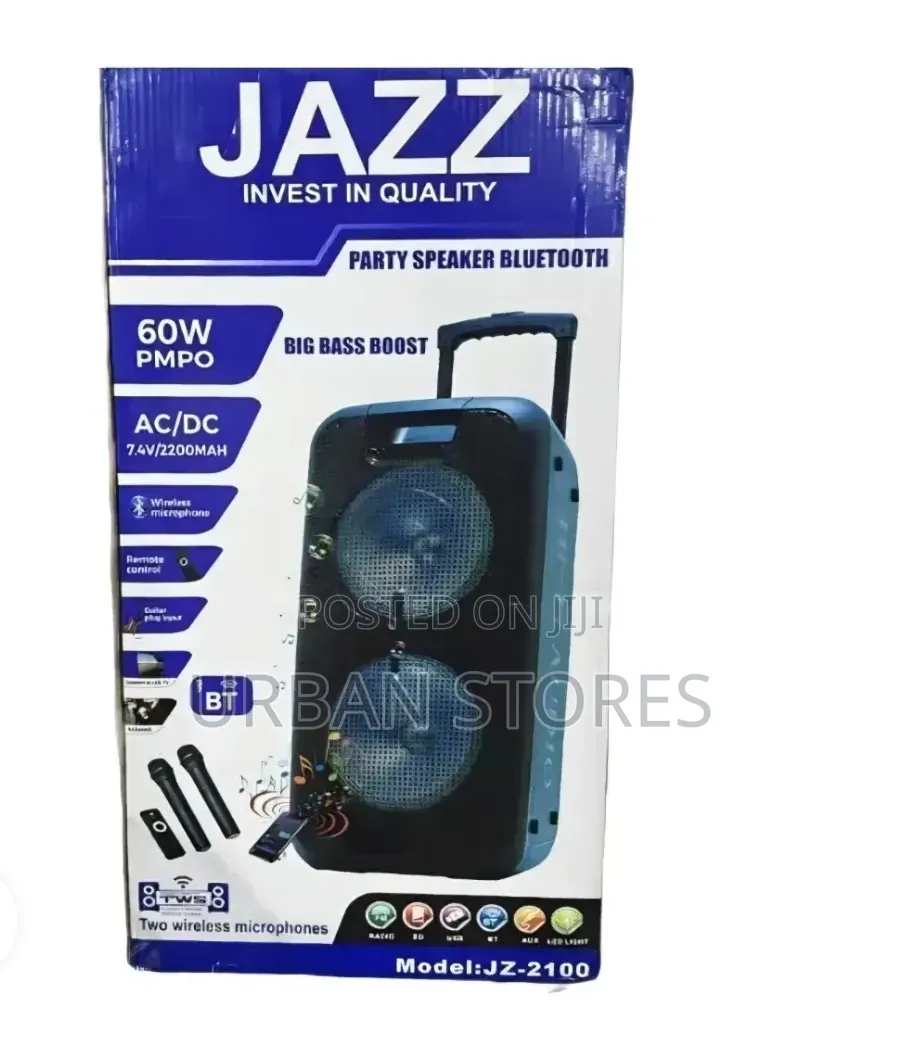 Party Speaker Wireless Rechargeable Speaker With Microphone