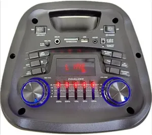 Party Speaker Wireless Rechargeable Speaker With Microphone
