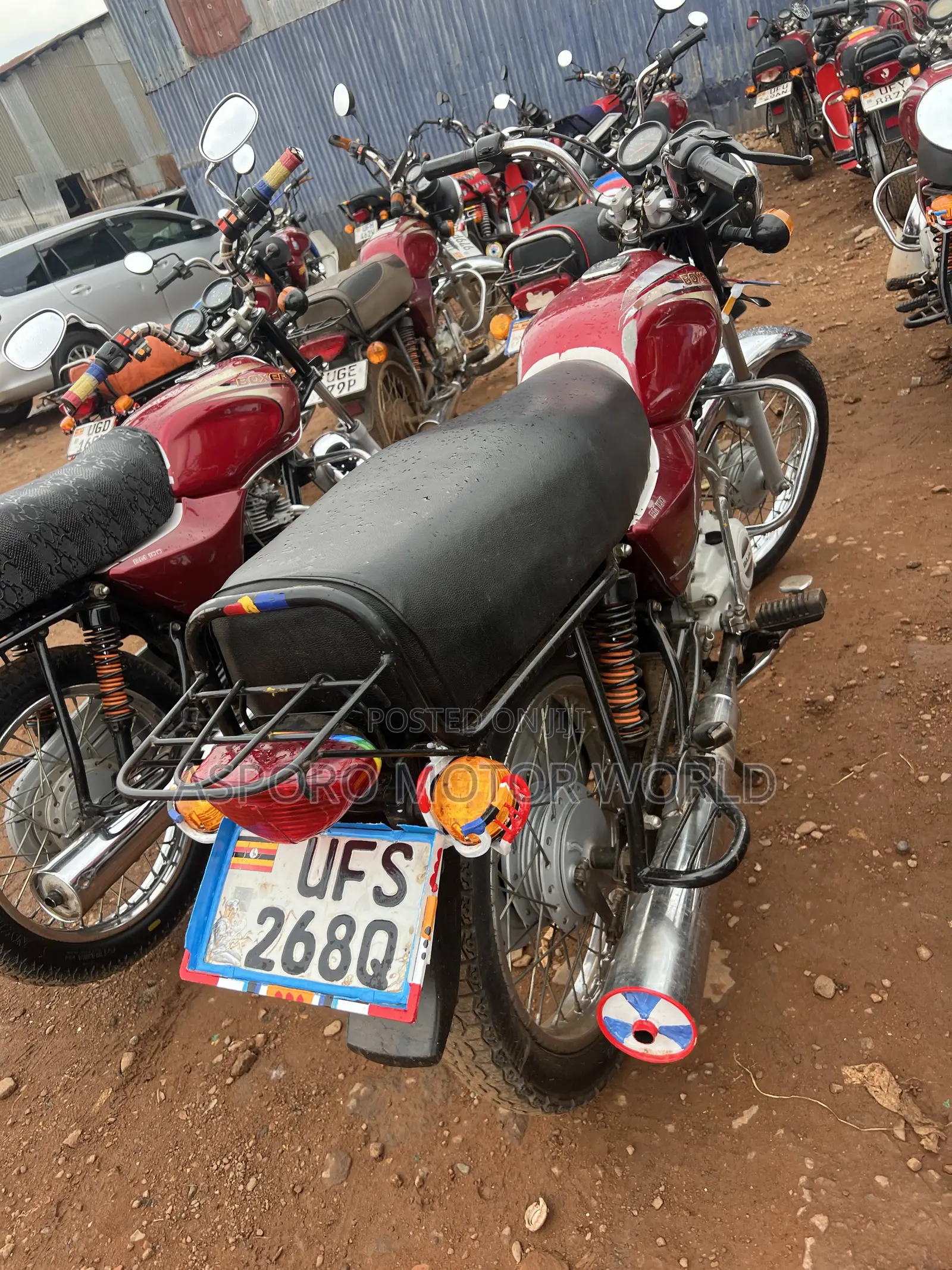 Bajaj Boxer 100 2023 Red