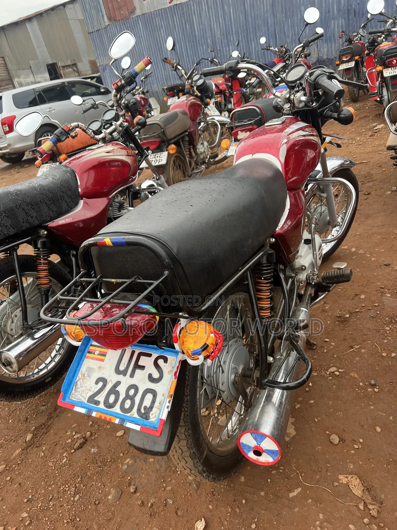 Bajaj Boxer 100 2023 Red