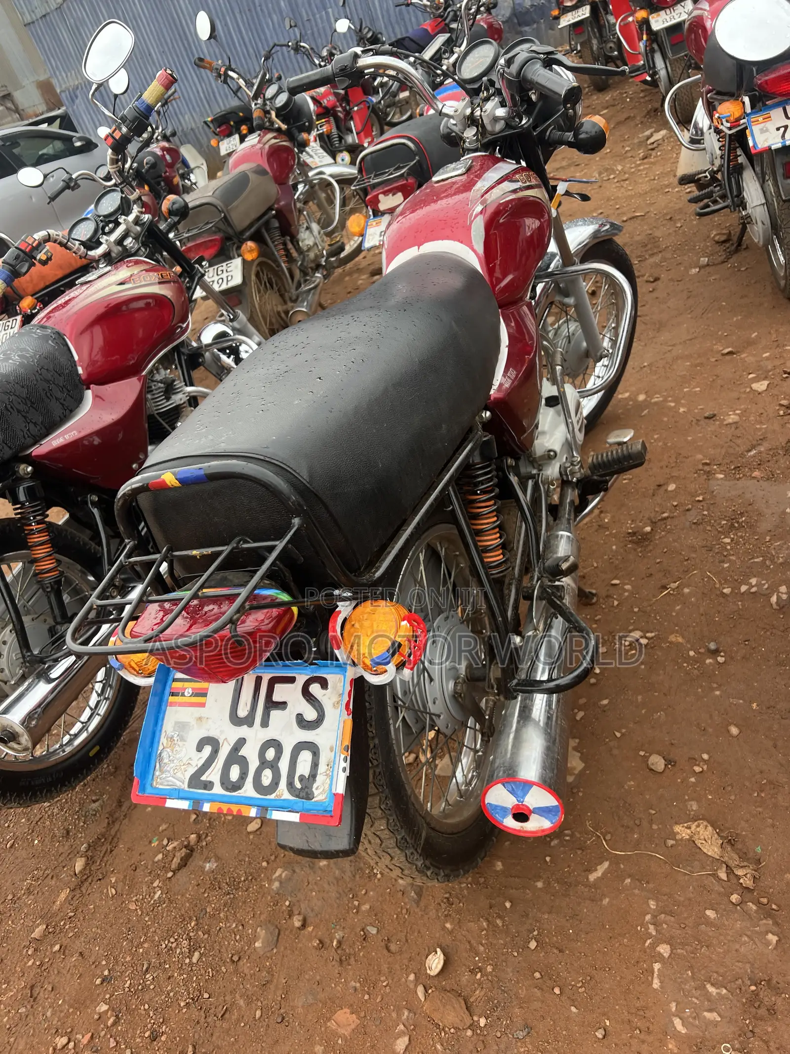 Bajaj Boxer 100 2023 Red
