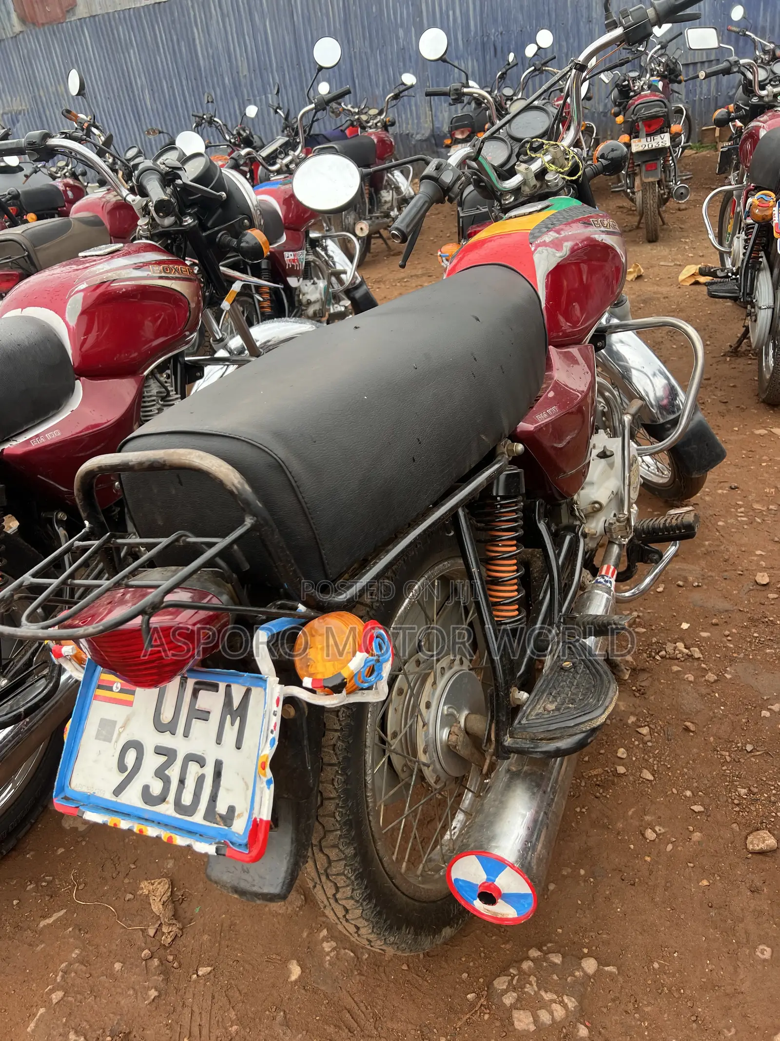 Bajaj Boxer 100 2023 Red