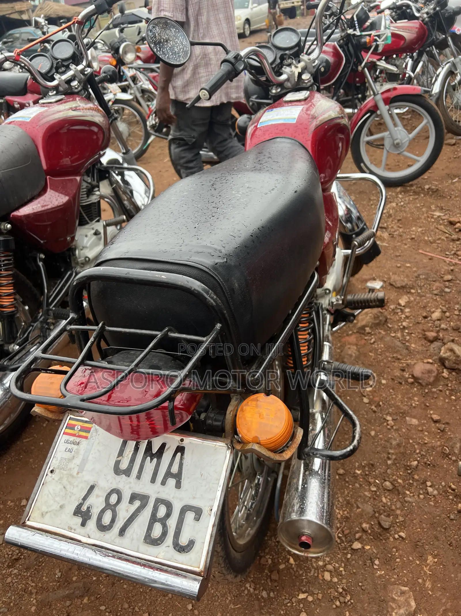 Bajaj Boxer 100 2025 Red