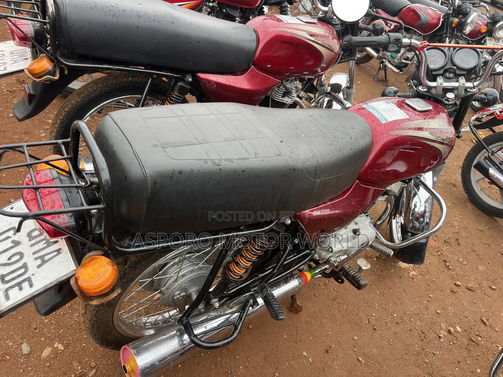 Bajaj Boxer 100 2025 Red