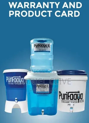 Water Filter / Purifaaya / Water Dispenser