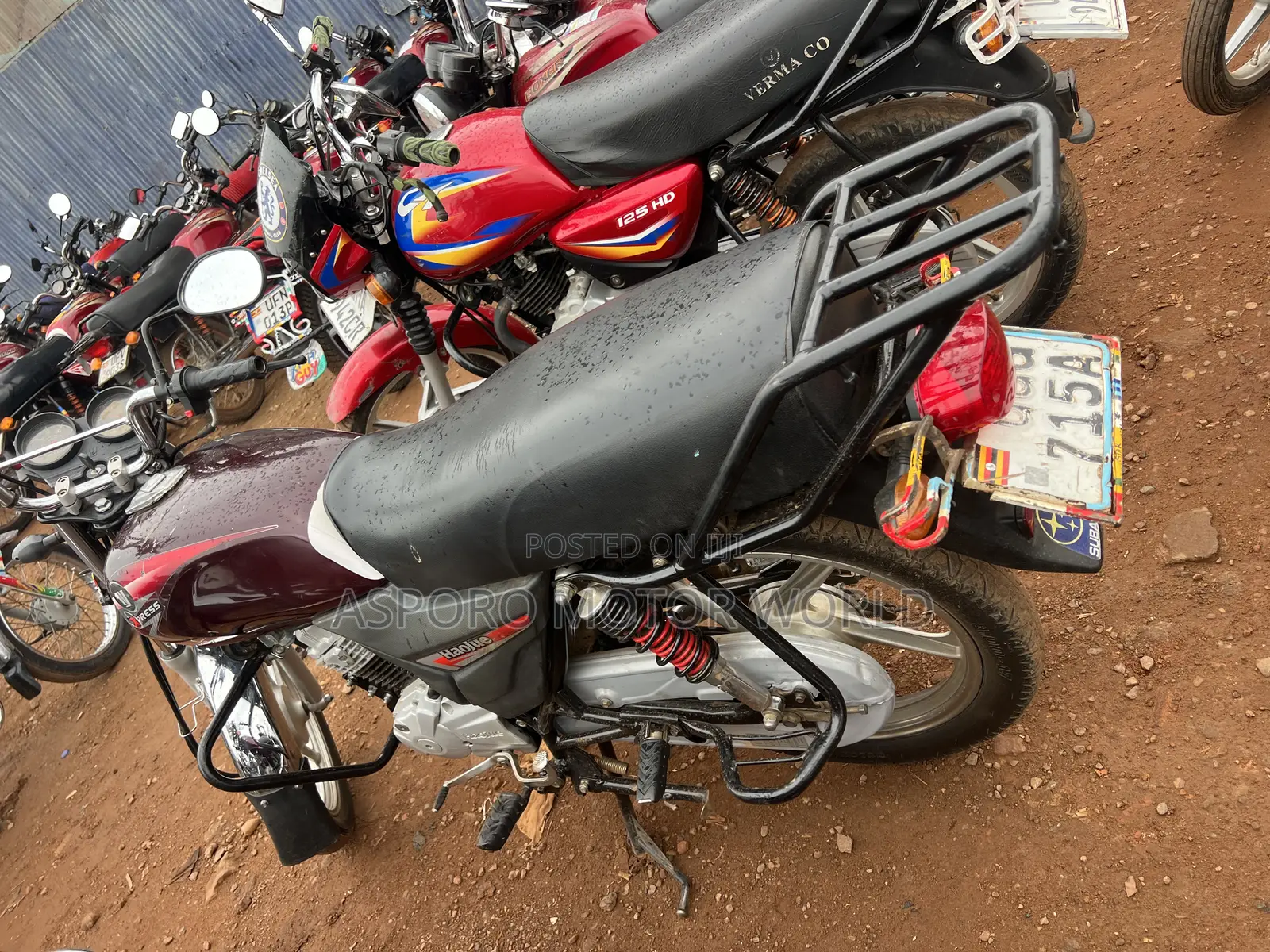 Haojue DK125 2024 Red