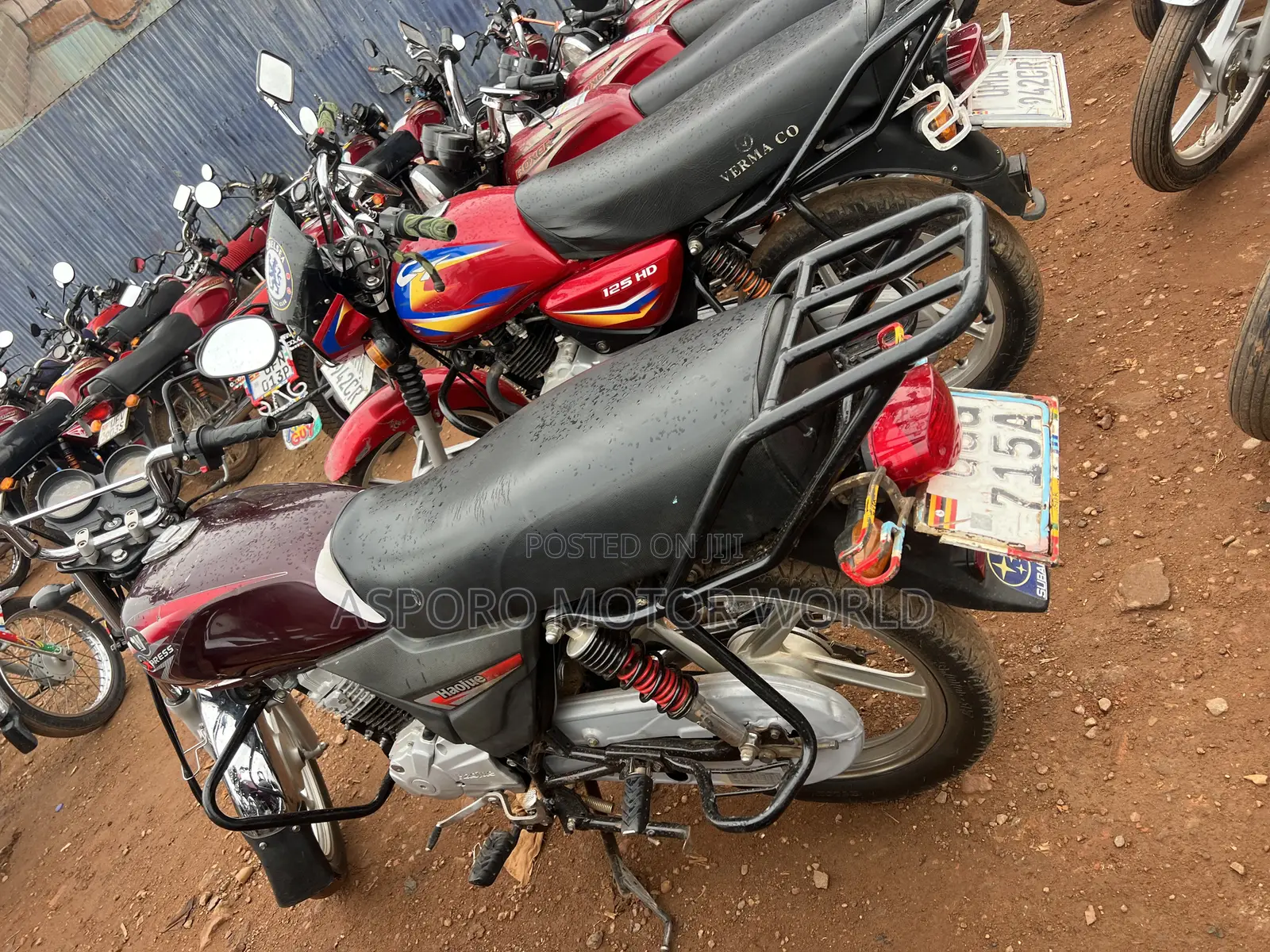 Haojue DK125 2024 Red