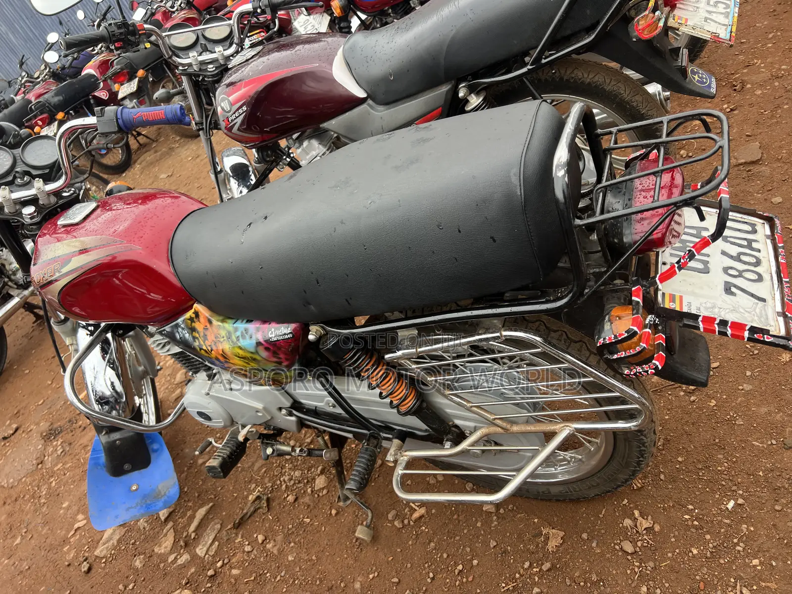 Bajaj Boxer 100 2025 Red