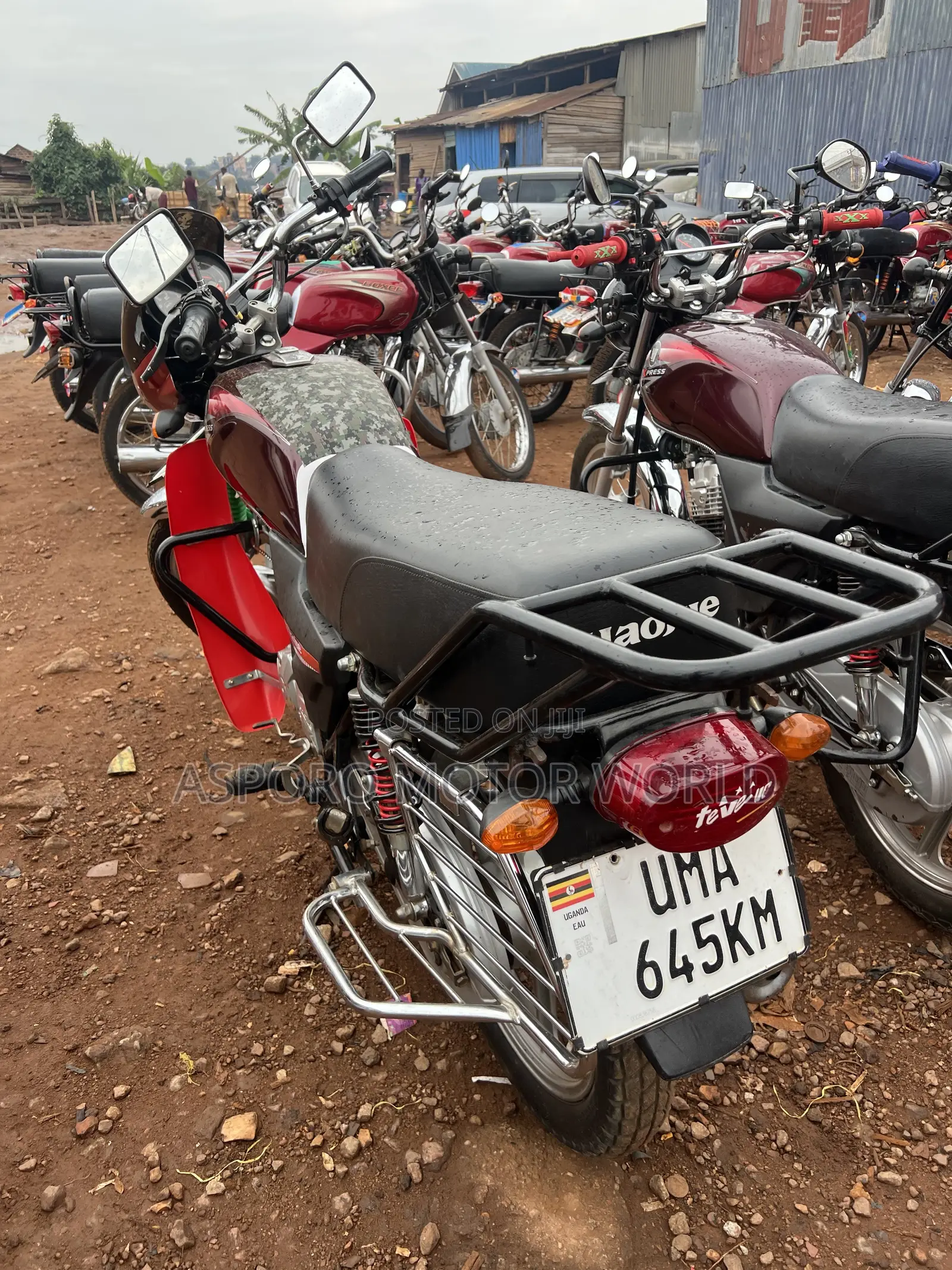 Haojue DK125 2025 Red