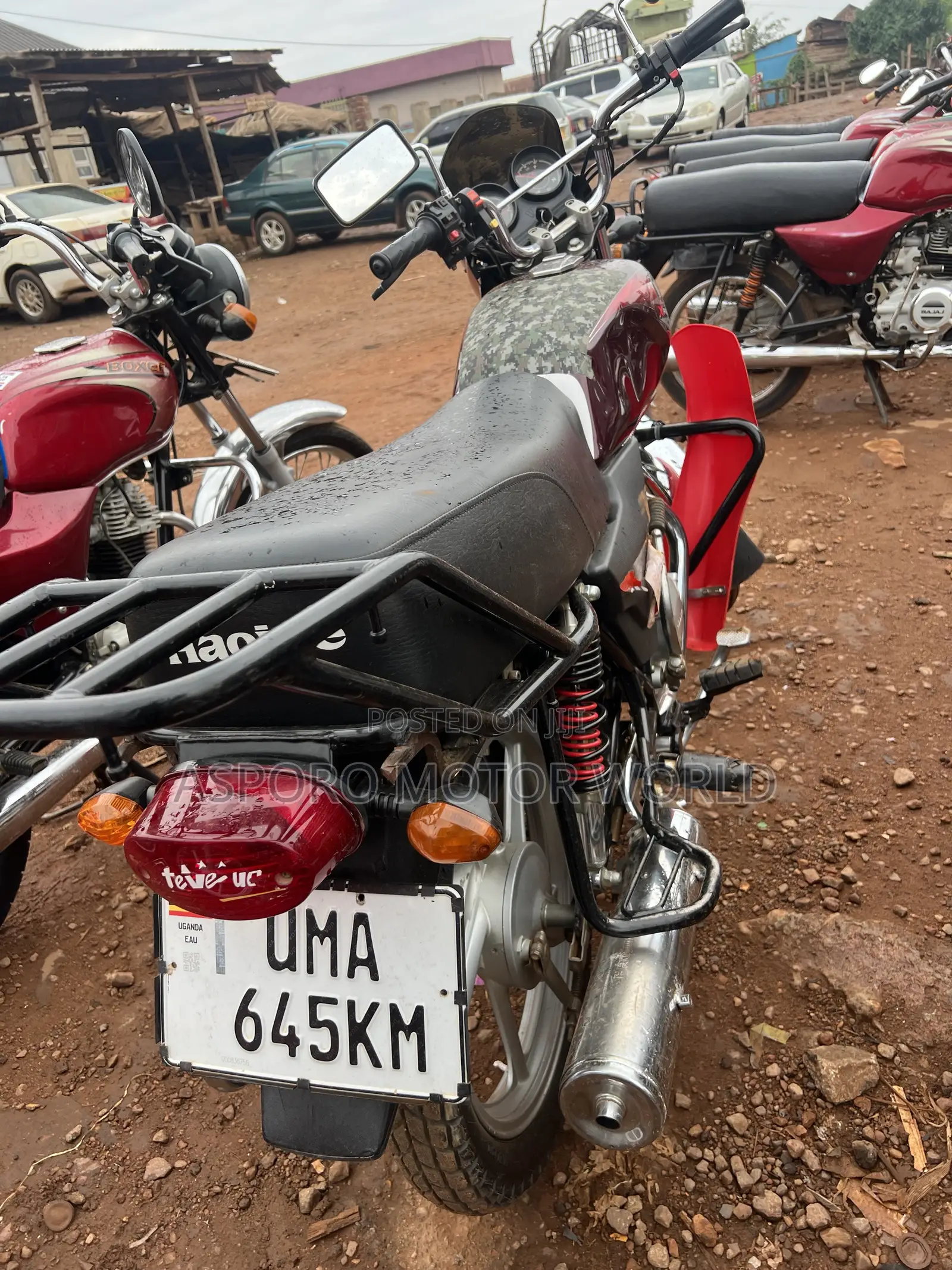 Haojue DK125 2025 Red